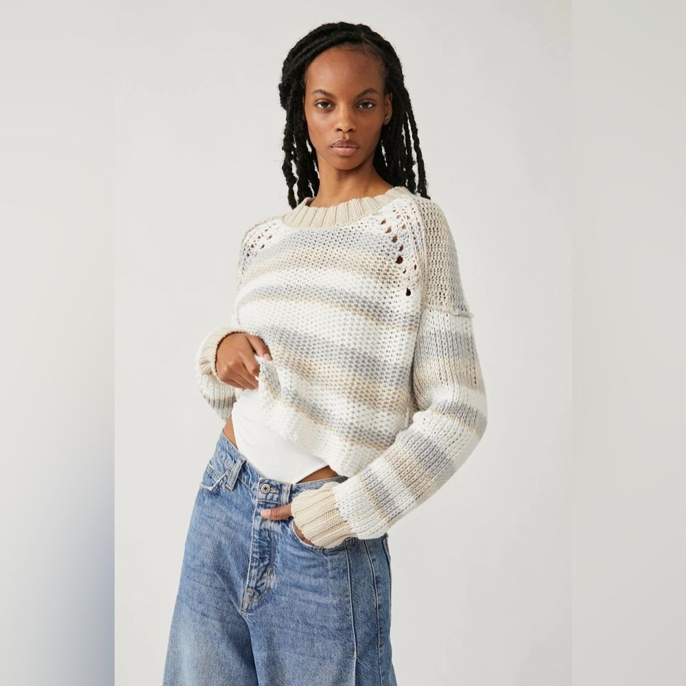 🌼 FINAL PRICE Free People Devon Knit Sweater